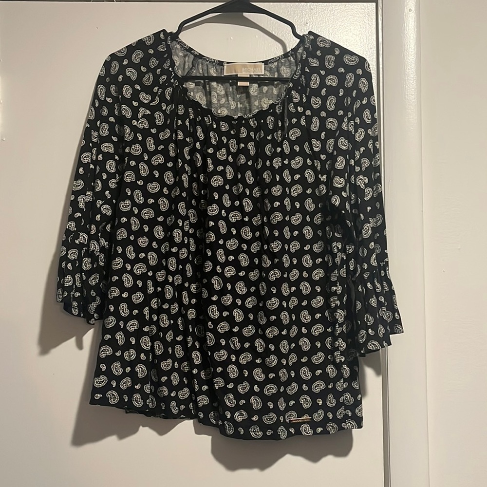 Michael Kors bell sleeve top